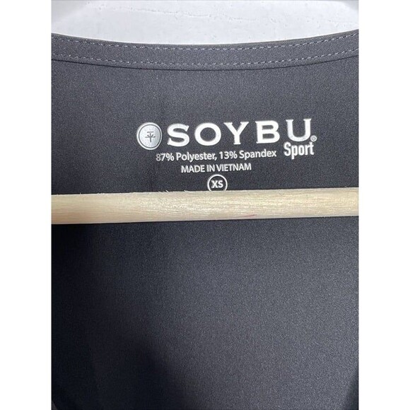Soybu Sport Womens Dress Size XS Black Casual Sleeveless Athletic w/Pockets-NEW - Picture 3 of 6